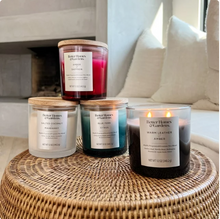 Better Homes & Gardens 12oz Warm Leather & Amber Scented 2-Wick Ombre Jar Candle