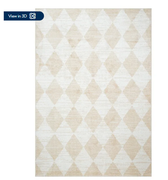 My Texas House Bronwyn 2' X 3' Beige Geometric Area Rug