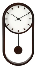 Better Homes & Garden Indoor Faux Wood Pendulum Analog Wall Clock