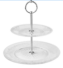 The Pioneer Woman Two-Tiered Glass Server, Clear
