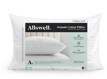 Allswell Organic Cotton Down-like Bed Pillow, Standard/Queen