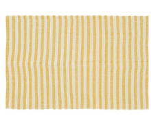 Home Décor Collection 24" x 36" Yellow Stripe Layering Rug