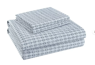 Hotel Style 800 Thread Count Cotton Rich Sateen Bed Sheet Set, Full, Blue, Set of 6