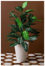 Nearly Natural 6542 3' Zebra Silk Plant in Pot (6542)