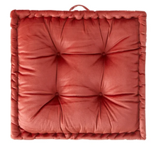 Stylehouse 20" x 20" Velvet Adult Floor Pillow, 1 Each