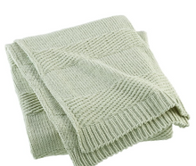 Beautiful Chenille Throw, Sage Green, 50 x 60 inches, by Drew Barrymore