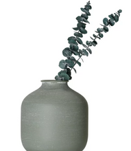Crystal Art Gallery Contemporary Iron Metal Tabletop Vase, Greens