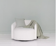 Beautiful Chenille Throw, Sage Green, 50 x 60 inches, by Drew Barrymore