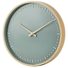 Better Homes & Garden 11.5" Round Indoor Green Analog Wall Clock