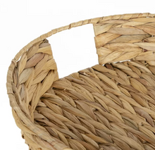 Better Homes & Gardens 16" Round Water Hyacinth Woven Tray, Tan
