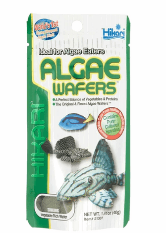 Hikari Sinking Algae Wafers Tropical Fish Food, 1.41 Oz