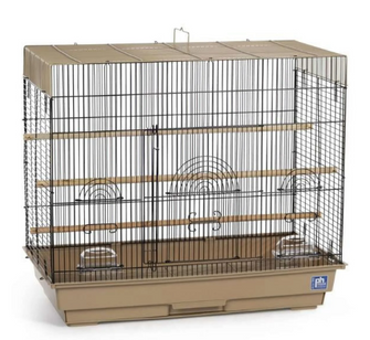 Prevue Pet SP1804-5 Flight Bird Cage, Brown & Black