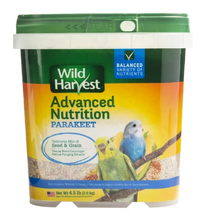 Wild Harvest Advanced Nut Diet, for Parakeets, 4.5 lbs