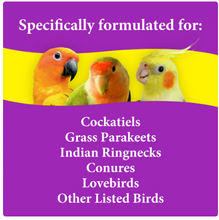 3-D Pet Products Premium Cockatiel Mix Bird Food Seeds, with Probiotics, 9 lb. Bag