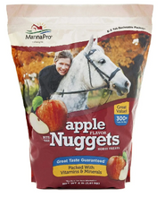 Manna Pro Bite-Size Apple Flavor Nuggets Treats for Horses 4lbs.