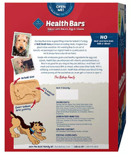 Blue Buffalo Health Bars Crunchy Dog Treats, Bacon, Egg & Cheese, 5 lbs.