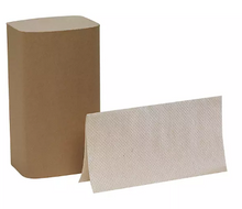 Marathon Singlefold Paper Towels, 1-Ply, 9 1/4" x 10 1/4", Brown 250 towels/pk., 16 pks.