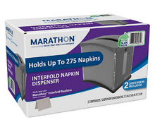 Marathon Tabletop Interfold Napkin Dispenser (2 ct.)