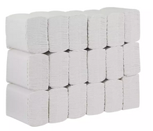 Marathon Interfold Dispenser Napkins, 1-Ply, White 3000 ct.