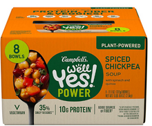 Campbell's WELL YES! Spicy Chickpea Soup Bowl (11oz., 8pk.)