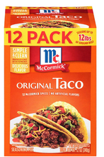 McCormick Original Taco Seasoning Mix 1 oz., 12 ct.