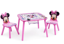 Disney Minnie Mouse Table and Chair Set with Storage by Delta Children