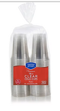 Berkley Jensen 16-Oz. Plastic Cold Cups, 120 ct.