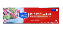 Berkley Jensen 18" x 3,000' Plastic Film Wrap - Clear