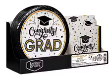 Berkley Jensen Grad Time Party Pack with 10" Plates and Napkins, 150 ct.