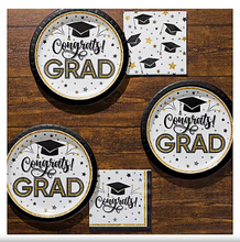 Berkley Jensen Grad Time Party Pack with 10" Plates and Napkins, 150 ct.