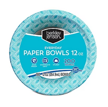 Berkley Jensen Everyday 12 oz. Paper Bowls, 200 ct.