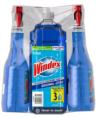 Windex Original Glass Cleaner, 2 ct.