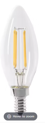 Feit Electric Decade 40W Equivalent LED Candelabra Light Bulb, 4 pk. - Soft White