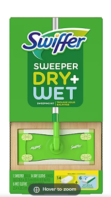 Swiffer Sweeper Dry and Wet Sweeping Kit