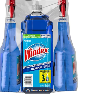 Windex Original Glass Cleaner, 2 ct.