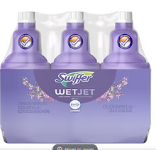 Swiffer WetJet Multi-purpose Floor Cleaner Solution, Febreze Lavender Vanilla and Comfort Scent, 3 ct./1.25L