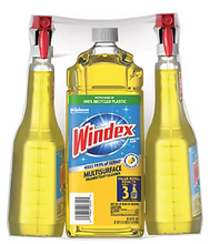 Windex Disinfectant Cleaner Multi-Surface, 2 ct.