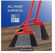 O-Cedar Broom and Dust Pan Set, 4 pk.