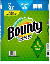 Bounty Select-A-Size Paper Towels, 12 ct./102 Sheets - White