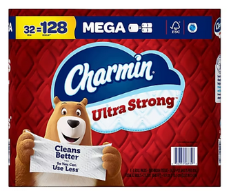 Charmin Ultra Strong Mega Roll Toilet Paper, 32 ct.