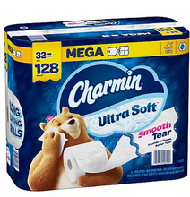 Charmin Ultra Soft Toilet Paper, 32 Mega Rolls