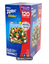 Ziploc 1-Gal. Slider Storage Bags, 120 pk.