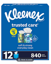 Kleenex Trusted Care 2-Ply Facial Tissues, 12 pk./70 Tissues per Box