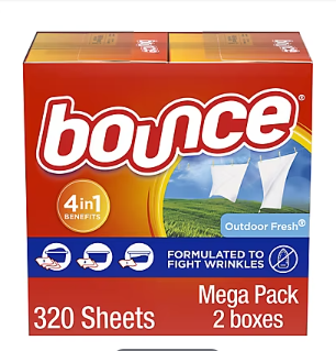 Bounce Outdoor Fresh Dryer Sheets, 2 pk./160 ct.