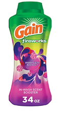 Gain Fireworks In-Wash Scent Booster Beads, 34 oz. - Moonlight Breeze