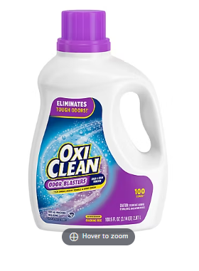 OxiClean Odor Blasters Odor and Stain Remover Laundry Booster Liquid, 100.5 oz.