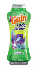 Gain + Odor Defense In-Wash Scent Booster, HE Compatible, 34 oz. - Super Fresh Blast Scent