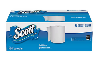 Scott Dispenser Hard Roll Paper Towels, 6 pk.