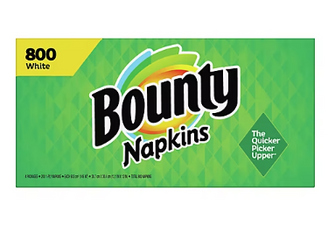 Bounty Paper Napkins, 800 ct. - White