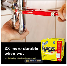 Scott Rags in a Box 300-Sheet Paper Towel Roll